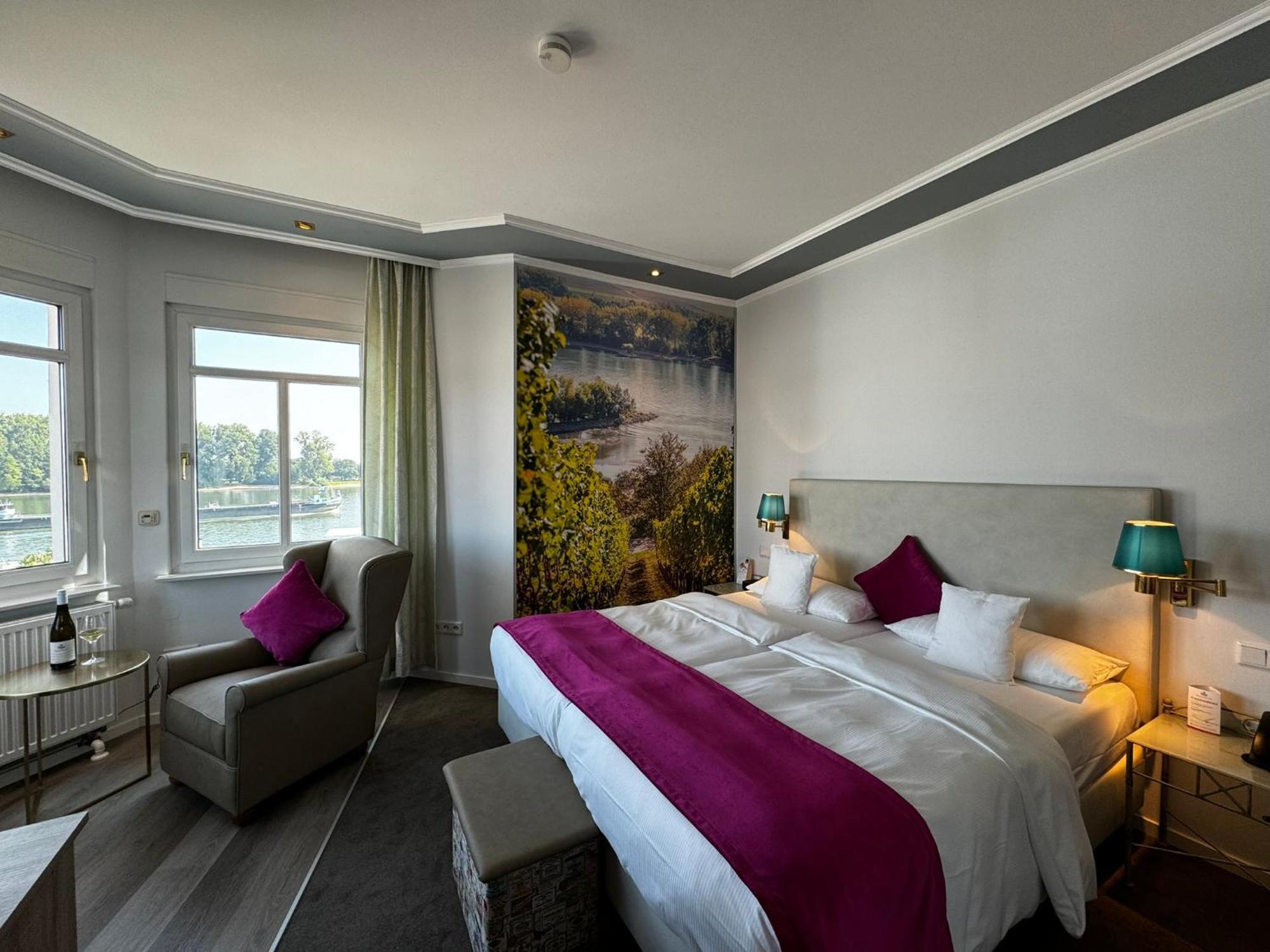 Rhein-Hotel Нірштайн Екстер'єр фото